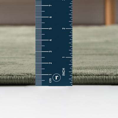 Show full view: Revival Rugs Shell Area Rug, Evergreen, Olive Green, 31 x 59-in slide 6 of 9