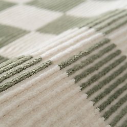 Revival Rugs Gambit Area Rug, Bone Beige, Olive Green, Evergreen, 110 x 146-in slide 2 of 9