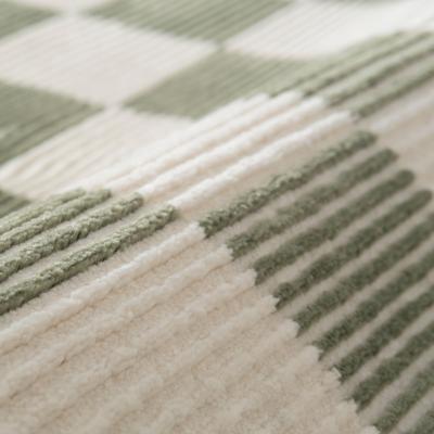 Show full view: Revival Rugs Gambit Area Rug, Bone Beige, Olive Green, Evergreen, 110 x 146-in slide 4 of 9