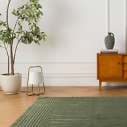 Revival Rugs Soloba Area Rug, Evergreen, Olive Green, 94 x 120-in slide 2 of 8