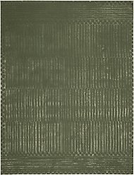 Revival Rugs Soloba Area Rug, Evergreen, Olive Green, 94 x 120-in