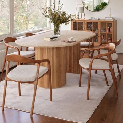 Show full view: Revival Rugs Stripe Area Rug, Bone Beige, 24 x 35-in slide 3 of 9