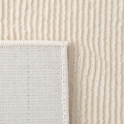 Show full view: Revival Rugs Stripe Area Rug, Bone Beige, 24 x 35-in slide 5 of 9