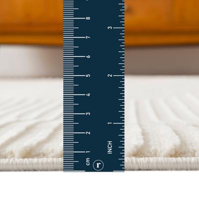 Show full view: Revival Rugs Record Area Rug, Bone Beige, 63 x 96-in slide 6 of 7