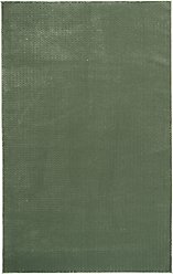 Revival Rugs Rush Area Rug, Evergreen, Olive Green, 63 x 96-in