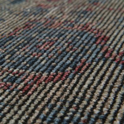 Show full view: Revival Rugs Soulage Area Rug, Inky Black, Sandstone, Tan, Taupe, Crimson Red, Maroon, Slate Gray, Prussian Blue, 63 x 92-in slide 7 of 8