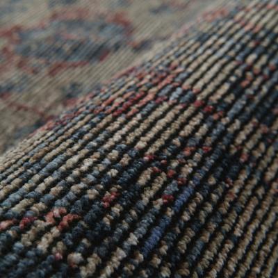 Show full view: Revival Rugs Soulage Area Rug, Inky Black, Sandstone, Tan, Taupe, Crimson Red, Maroon, Slate Gray, Prussian Blue, 63 x 92-in slide 4 of 8