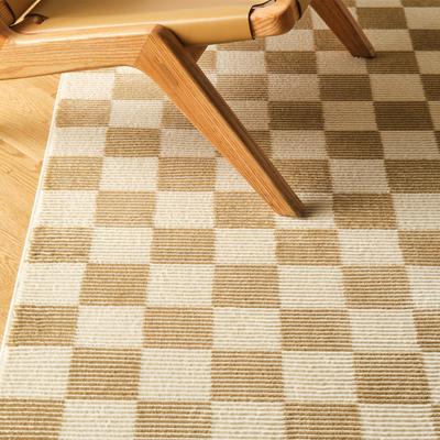 Show full view: Revival Rugs Gambit Area Rug, Camel, Bone Beige, Sandstone, 110 x 146-in slide 3 of 7