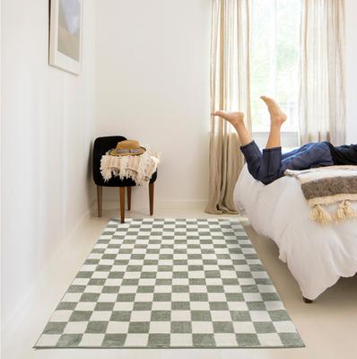 Show full view: Revival Rugs Gambit Area Rug, Bone Beige, Olive Green, Evergreen, 110 x 146-in slide 8 of 9