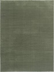 Revival Rugs Stripe Area Rug, Evergreen, Olive Green, 94 x 120-in