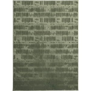 Revival Rugs Shell Area Rug, Evergreen, Olive Green, 79 x 108-in