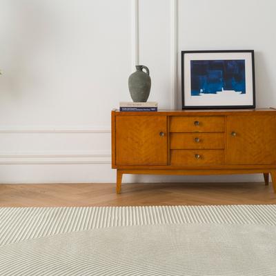 Show full view: Revival Rugs Record Area Rug, Bone Beige, Pale Sage Gray, Sage Green, 94 x 120-in slide 9 of 9