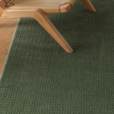 Show full view: Revival Rugs Rush Area Rug, Evergreen, Olive Green, 47 x 73-in slide 9 of 9
