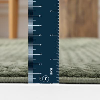 Show full view: Revival Rugs Rush Area Rug, Evergreen, Olive Green, 47 x 73-in slide 7 of 9