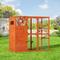 Show in main carousel: Coziwow Catio Wooden Outdoor Cat Playpen, Orange, Large slide 1 of 7