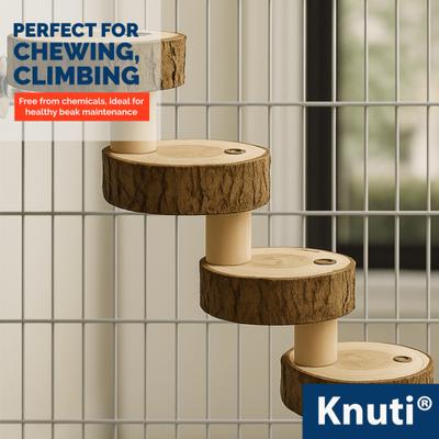 Show full view: KNUTI Bird Cage Wooden Ladder, Wood, Medium slide 8 of 8