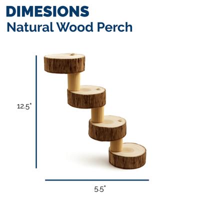 Show full view: KNUTI Bird Cage Wooden Ladder, Wood, Medium slide 6 of 8