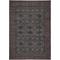 Show in main carousel: Revival Rugs Soulage Area Rug, Inky Black, Sandstone, Tan, Taupe, Crimson Red, Maroon, Slate Gray, Prussian Blue, 63 x 92-in slide 1 of 8