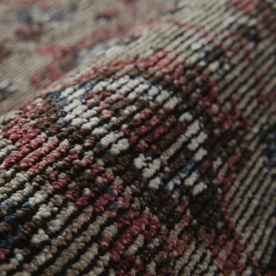 Show full view: Revival Rugs Soulage Area Rug, Inky Black, Walnut Brown, Espresso Brown, Sandstone, Tan, Taupe, Crimson Red, Maroon, Bone Beige, Slate Gray, Prussian Blue, 63 x 92-in slide 4 of 8