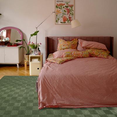 Show full view: Revival Rugs Willow Area Rug, Evergreen, Olive Green, 63 x 96-in slide 3 of 7