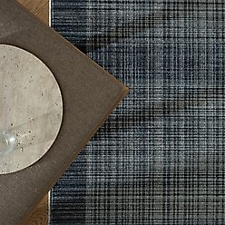 Revival Rugs Scozze Area Rug, Slate Gray, Prussian Blue, Bone Beige, Cream, 62 x 94-in slide 2 of 9