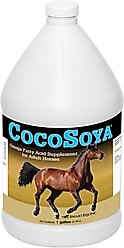 SmartEquine CocoSoya Fatty Acid Formula Liquid Horse Supplement, 1-gal bottle