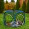 Show in main carousel: Pet Fit For Life Mesh Popup Cube Outdoor Cat House, Blue, Medium slide 6 of 7