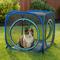 Show in main carousel: Pet Fit For Life Mesh Popup Cube Outdoor Cat House, Blue, Medium slide 3 of 7