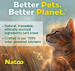 Natoo Tuna & Brown Rice in Broth Limited Ingredient Cat Food Topper, 2.4-oz pouch, case of 20 slide 2 of 8