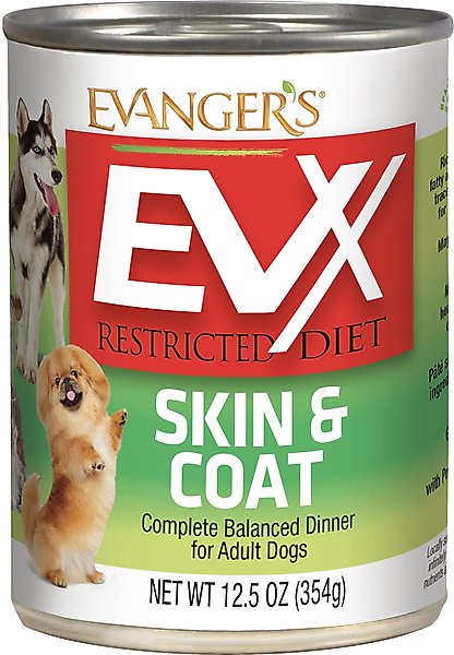 EVANGER'S EVX Restricted Diet Skin Coat Salmon Flavor Pate Wet