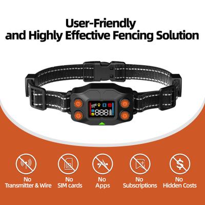 Show full view: Hoistspark F830 GPS Wireless Fence System Dog Training Collar, Medium/Large slide 2 of 10