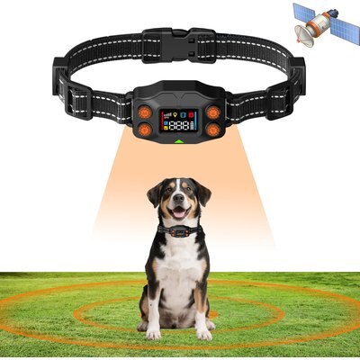 Hoistspark Hoistspark F830 GPS Wireless Fence System Dog Training Collar, Medium/Large
