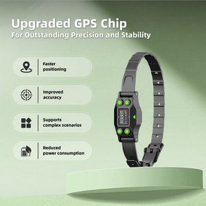 Hoistspark F830 Plus GPS Wireless Fence System Dog Tracker Collar, Medium/Large