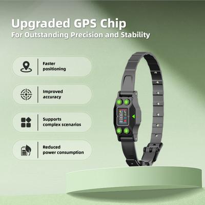 Show full view: Hoistspark F830 Plus GPS Wireless Fence System Dog Tracker Collar, Medium/Large slide 2 of 10