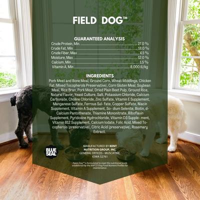Show full view: Field Dog Pork Flavor Dry Dog Food, 40-lb bag slide 7 of 7