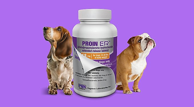 PROIN ER (phenylpropanolamine hydrochloride extended-release tablets) for Dogs