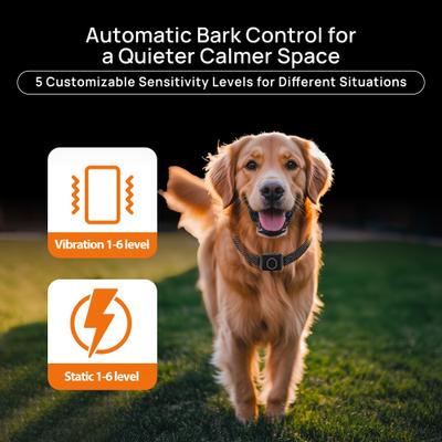 Show full view: Hoistspark 4-in-1 Wireless Fence Remote Dog Training Collar, Green, Medium slide 5 of 11