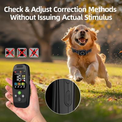 Show full view: Hoistspark 3-in-1 Remote Dog Training Collar, Black, Medium slide 7 of 11