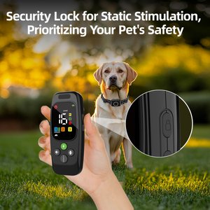 Hoistspark 3-in-1 Remote Dog Training Collar, Black, Medium