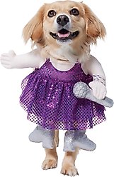 Frisco Front Walking Pop Star Dog Costume, Medium