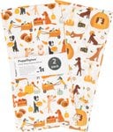 Puppington Harvest Hounds Kitchen Towels, 2 count