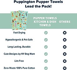 Puppington Egg Hunt Eounds Kitchen Towels, 2 count slide 2 of 6