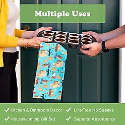 Puppington Home Sweet Home Kitchen Towels, 2 count slide 2 of 6