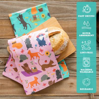 Show full view: Cattington Whiskers & Souoom Kitchen Towels, 2 count slide 2 of 7