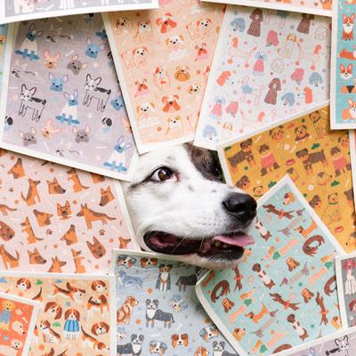 Show full view: Puppington Favorite Breeds Kitchen Towels, 12 count slide 6 of 8