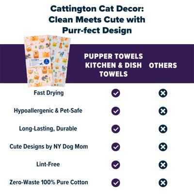 Show full view: Cattington Easter Kitties Kitchen Towels, 2 count slide 6 of 7