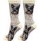 Show in main carousel: E&S PETS Australian Cattle Dog Life Is Better Socks, Grey, one size slide 1 of 3
