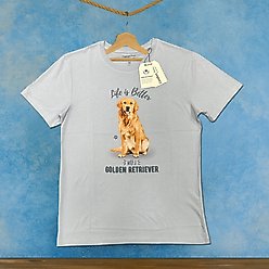 E&S PETS Golden Retriever T-Shirt, Blue, Large slide 2 of 3