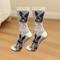 Show in main carousel: E&S PETS Australian Cattle Dog Life Is Better Socks, Grey, one size slide 3 of 3