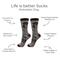Show in main carousel: E&S PETS Rottweiler Life Is Better Socks, Grey, one size slide 2 of 3